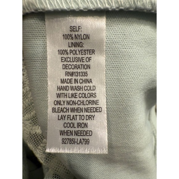 Socialite Sz XS Mint Green Floral Lace Romper V-Neck XS Fairycore Coquette - Picture 5 of 7